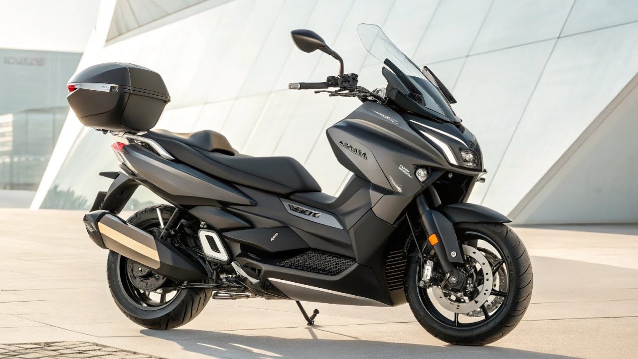 2025 KYMCO AK 550 — Новый Король Макси-Скутеров!