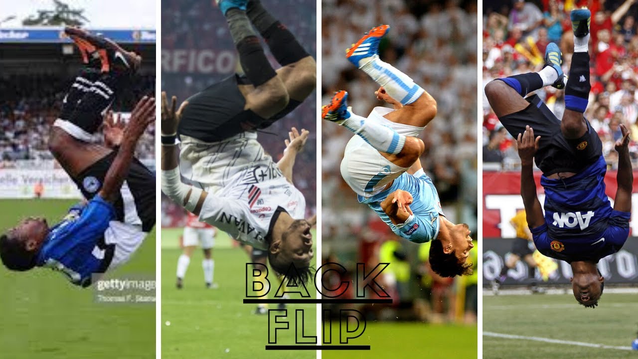 4 JOGADORES QUE COMEMORAM DANDO MORTAL(Back Flip)