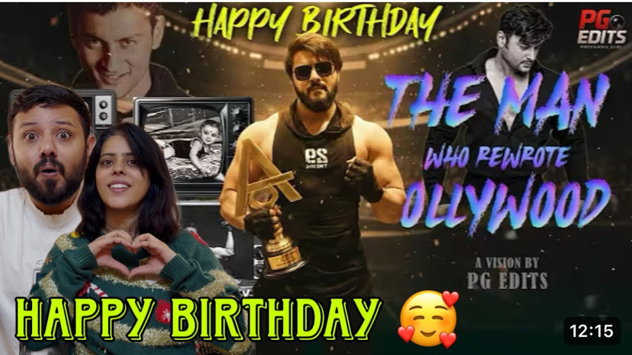 AN EPIC JOURNEY OF ANUBHAV MOHANTY || BIRTHDAY MASHUP Reaction || PG EDITS | @AnubhavMohantyOfficial