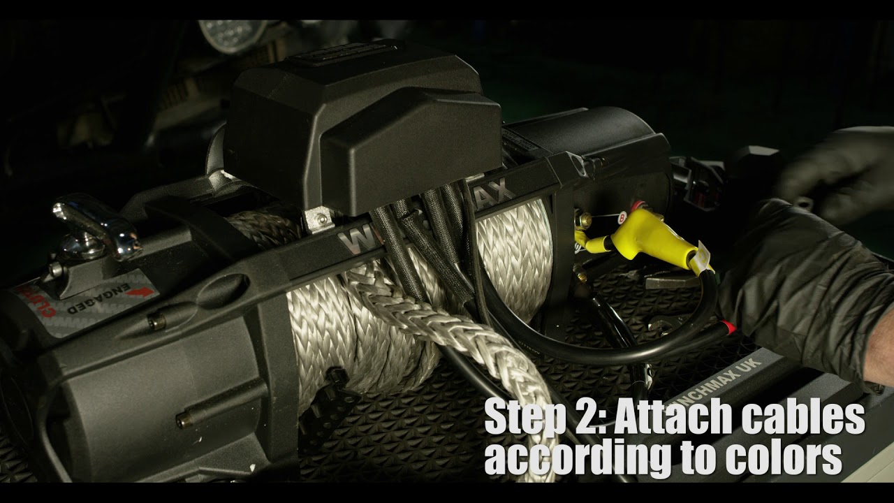 Winchmax SL 13,500lb Mil Spec Install & Demo