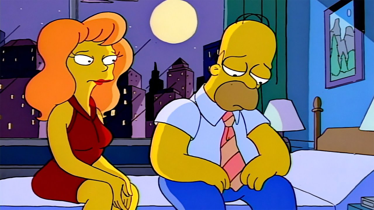 ¿Qué Pasaría Si Homero Engaña a Marge?