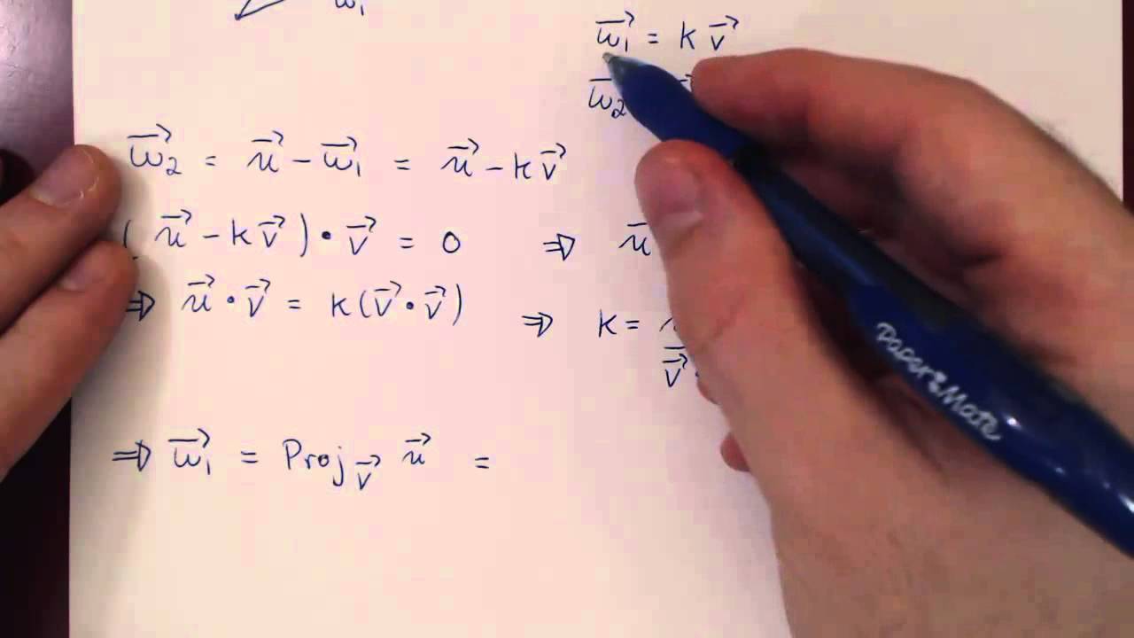 Orthogonal Projections - Part 1