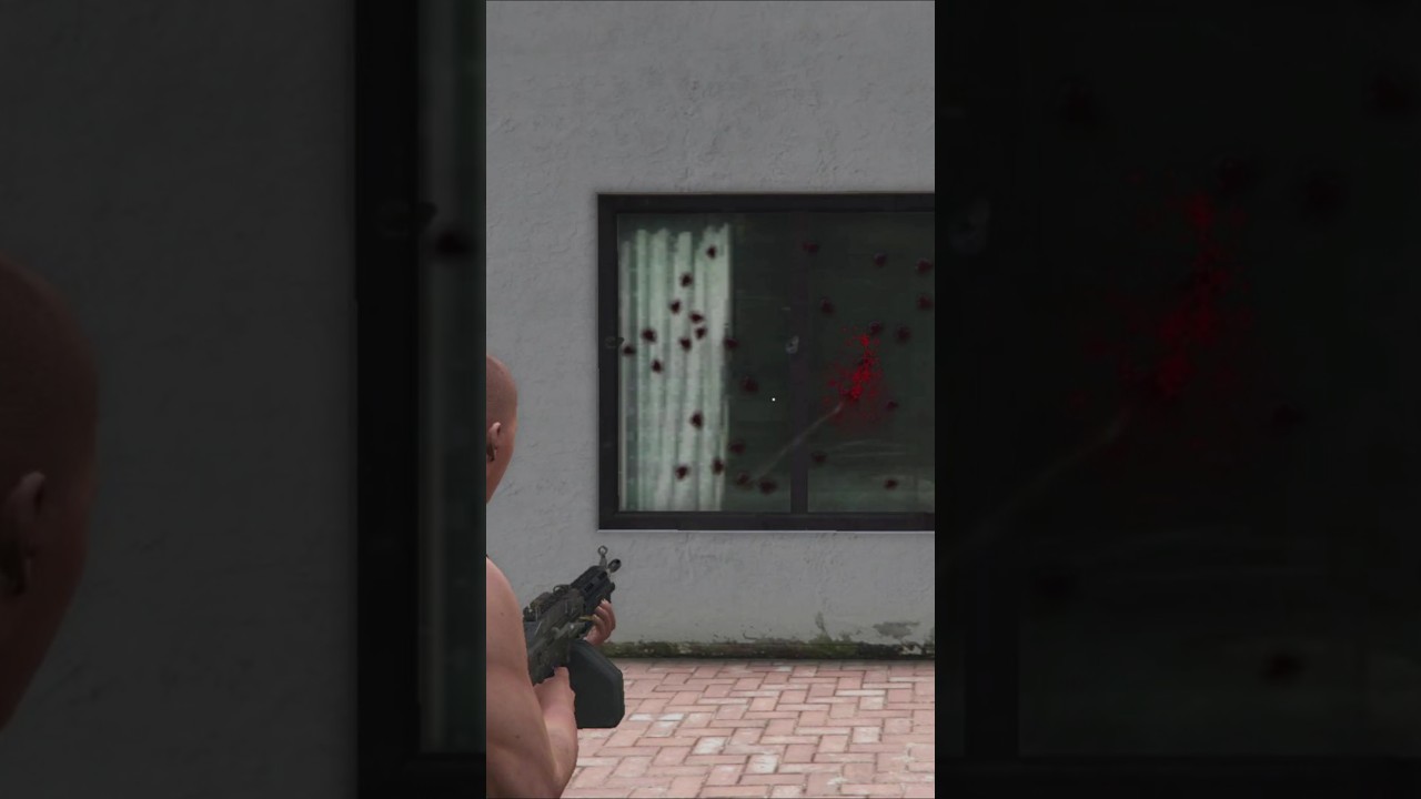 Căn Nh&agrave; Với Cửa Sổ Đẫm M.&Aacute;.U! 😱#gta #gta5
