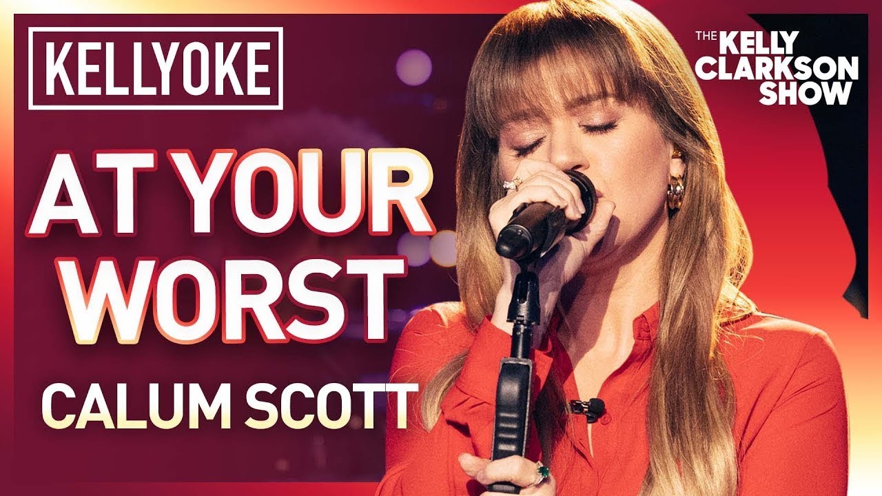 Kelly Clarkson Covers 'At Your Worst' By Calum Scott l  Kellyoke