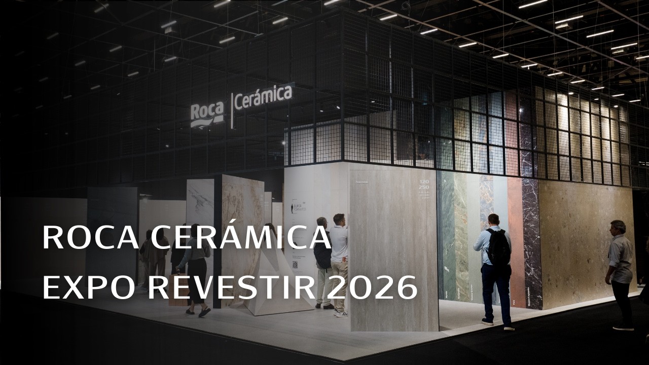 Roca Cerámica na Expo Revestir 2026