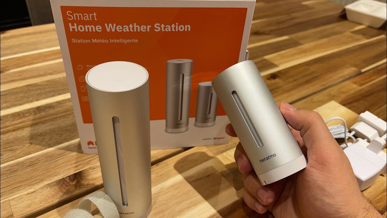 Unboxing Netatmo smart home weather station