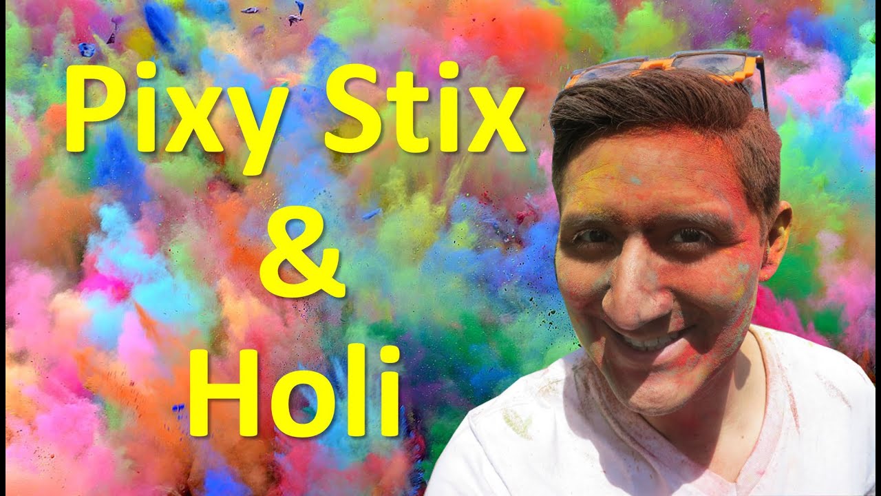 Pixy Stix & Holi // TheCandyGuy
