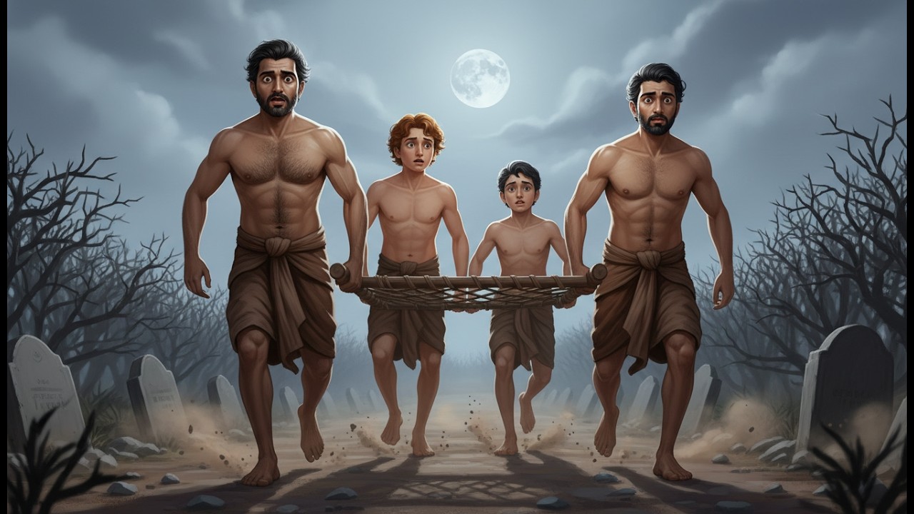चार मूर्ख भाइयों की मजेदार कहानी | घोड़े से लेकर कब्र तक का सफर | Moral Story in Hindi