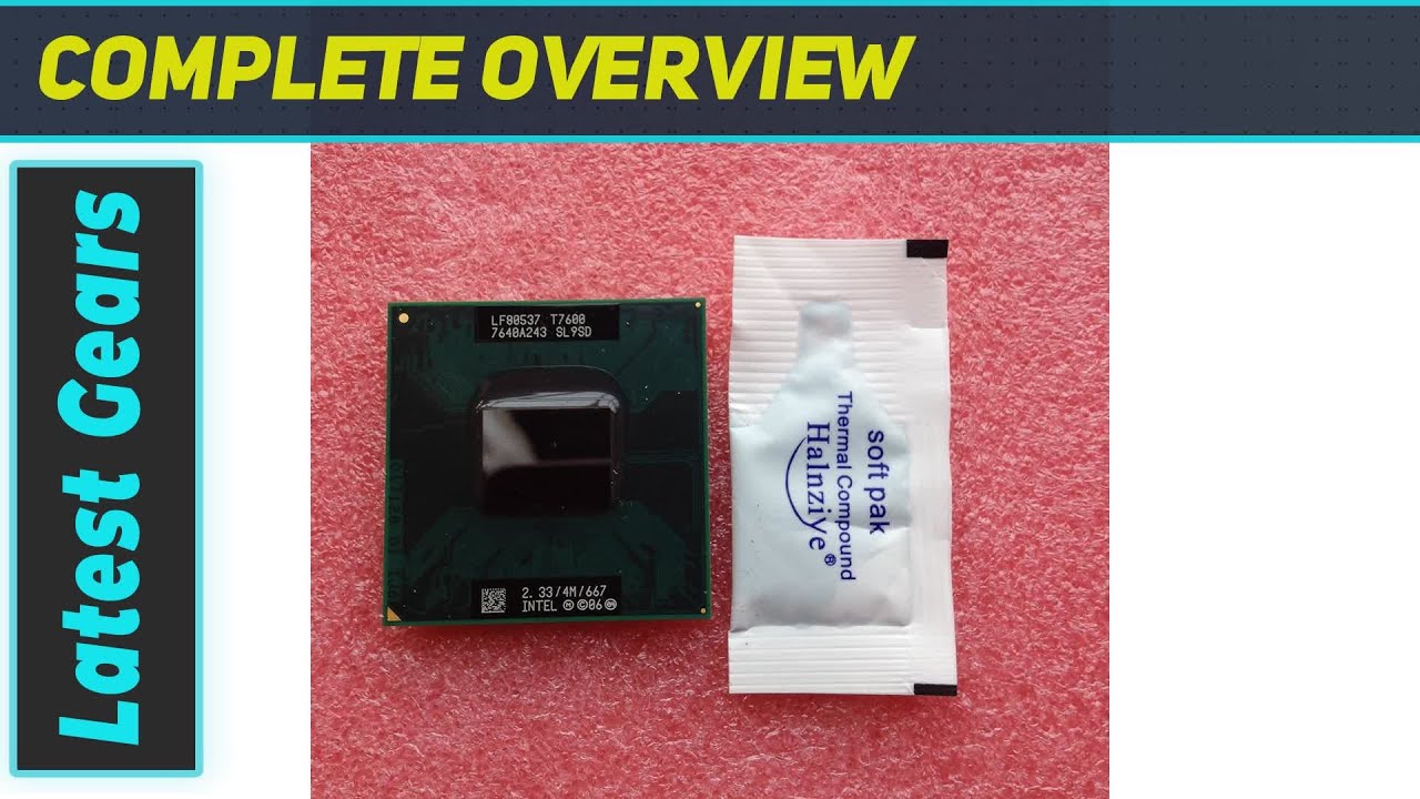 Unleash Your Laptop's Power with Intel Core 2 Duo Mobile Processor T7600 2.330 GHz SL9SD Dual