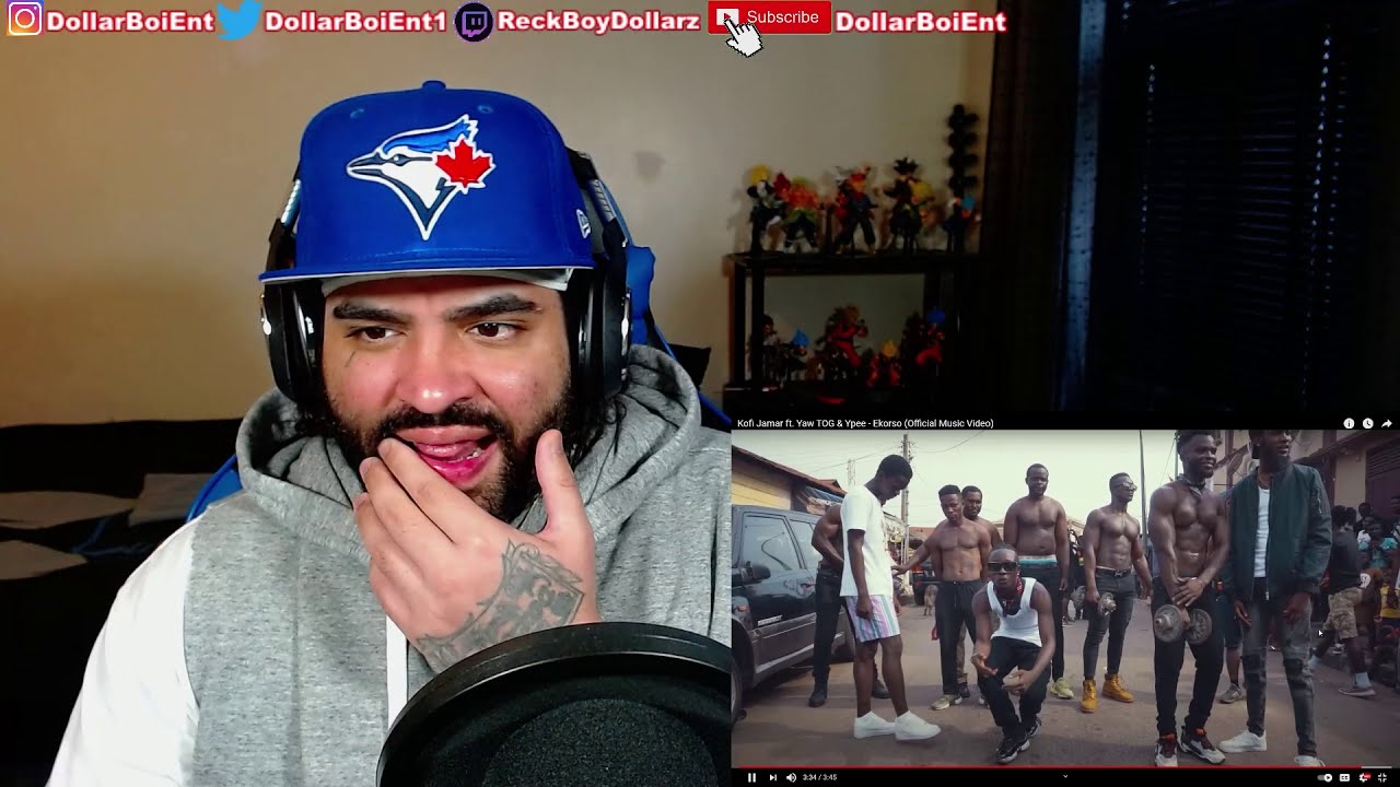 Kofi Jamar ft. Yaw TOG & Ypee - Ekorso (Official Music Video) Ghanaian Drill (American Reaction)