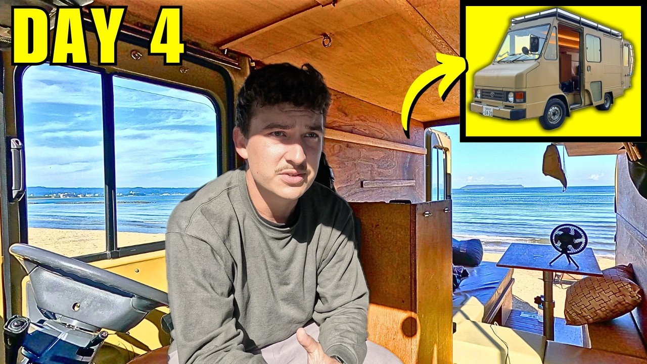JAPAN Vanlife | 4 Days of Vehicle Camping (Full Trip)