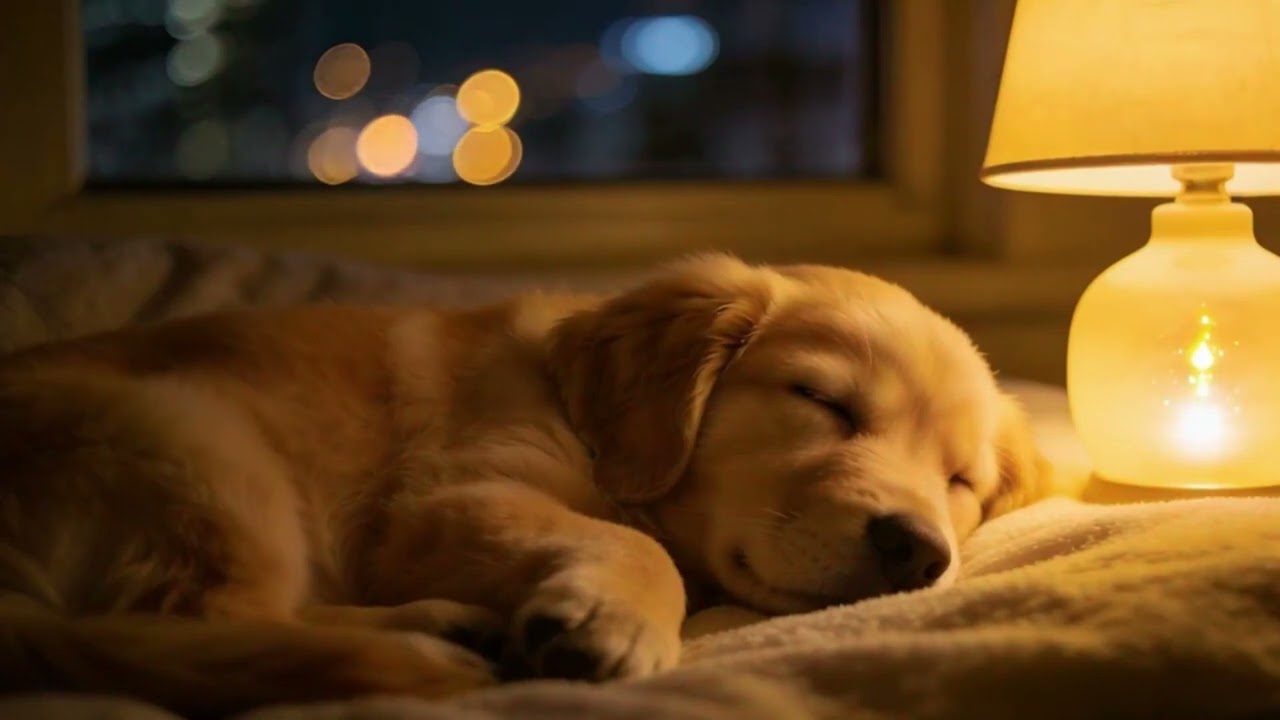 Calming Piano Music for Dogs Sleep 🌙 Deep Relaxation & Anxiety Relief