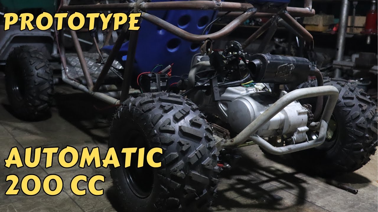 Homemade Kart Cross Automatic Transmision 200 CC Prototype