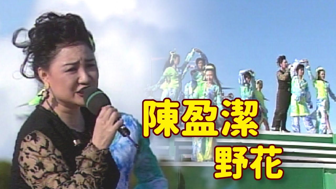 陳盈潔現場演唱〈野花〉｜玫瑰之夜(1994)