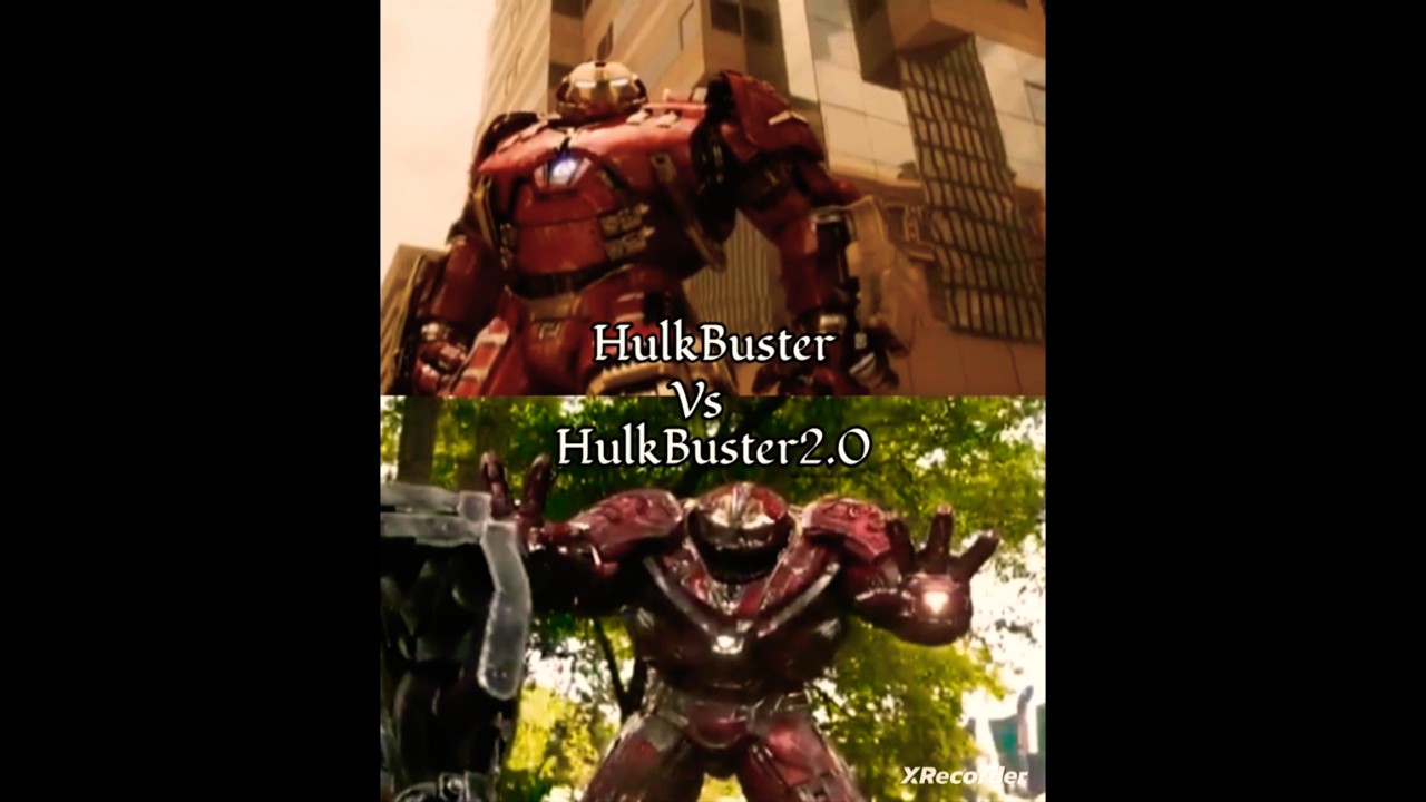 HulkBuster vs HulkBuster 2.0 quem vence?