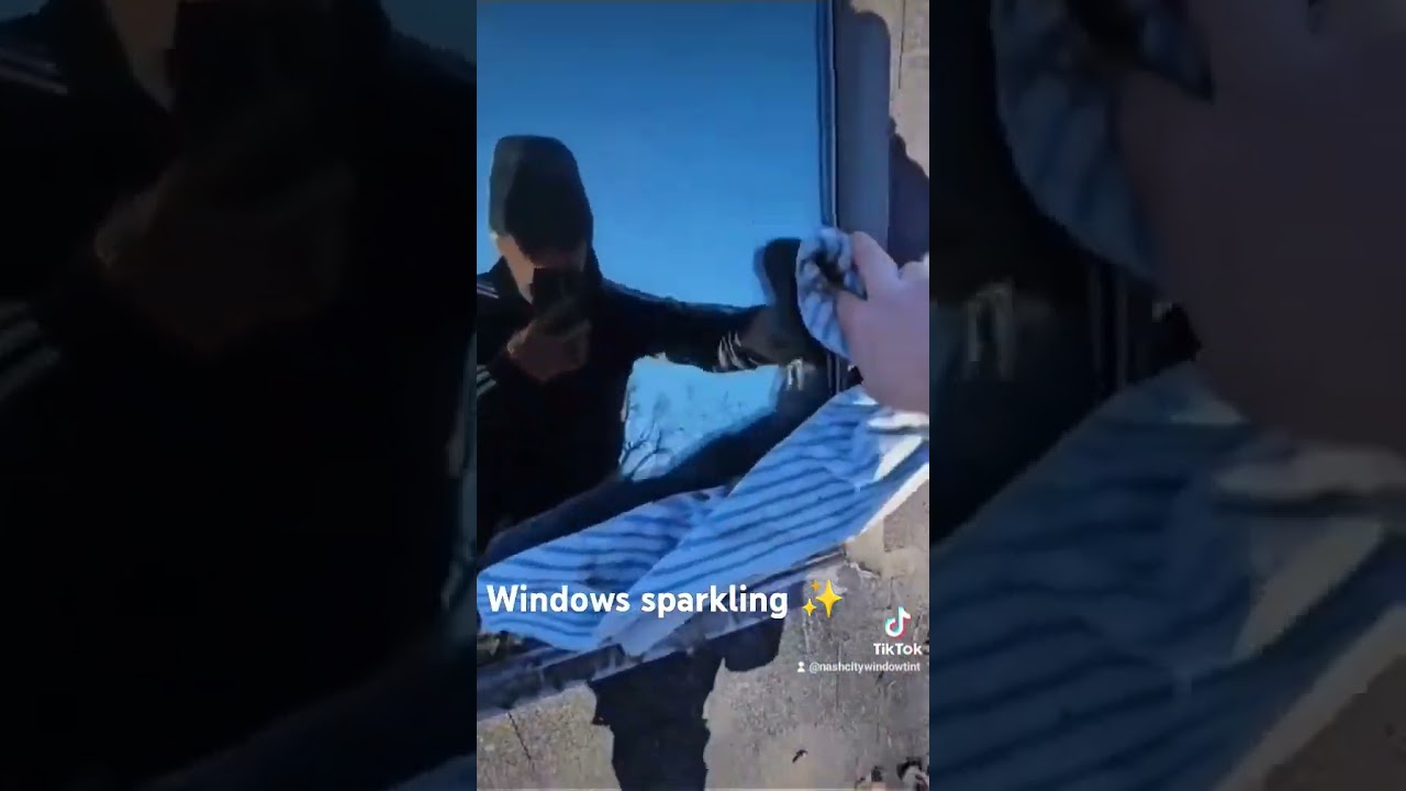 When you put your 🥷 skills on cleaning & tinting home & business windows 