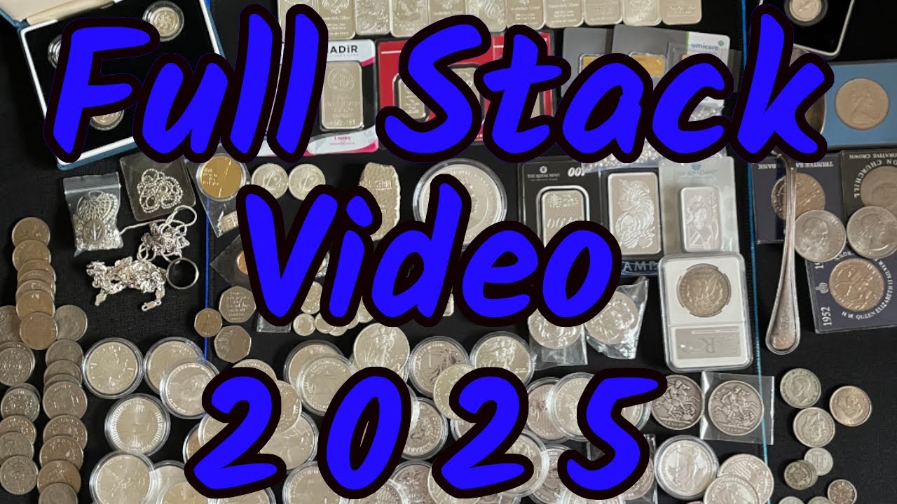 My Full Silver Stack 2025  #silverstacking