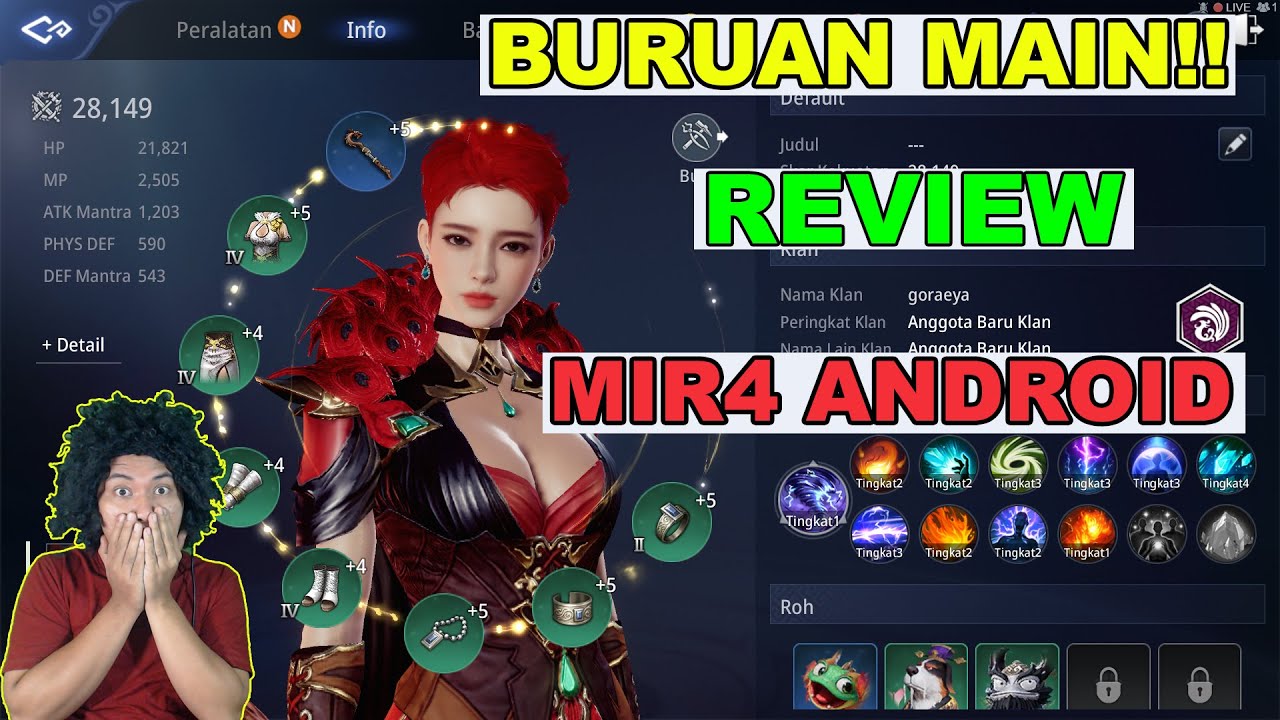 Ayo Buruan Main!! Review Singkat - game Mir4 mobile Indonesia