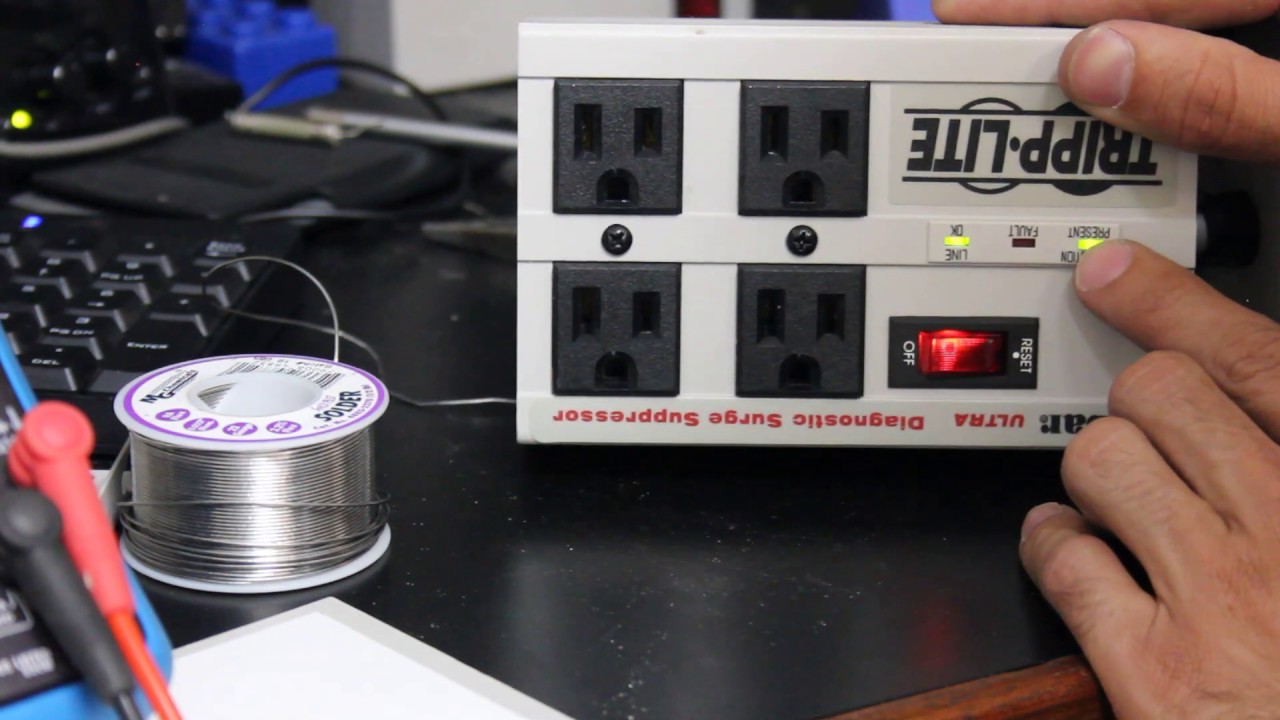 Tripping with a Tripp Lite Surge Protector Repair