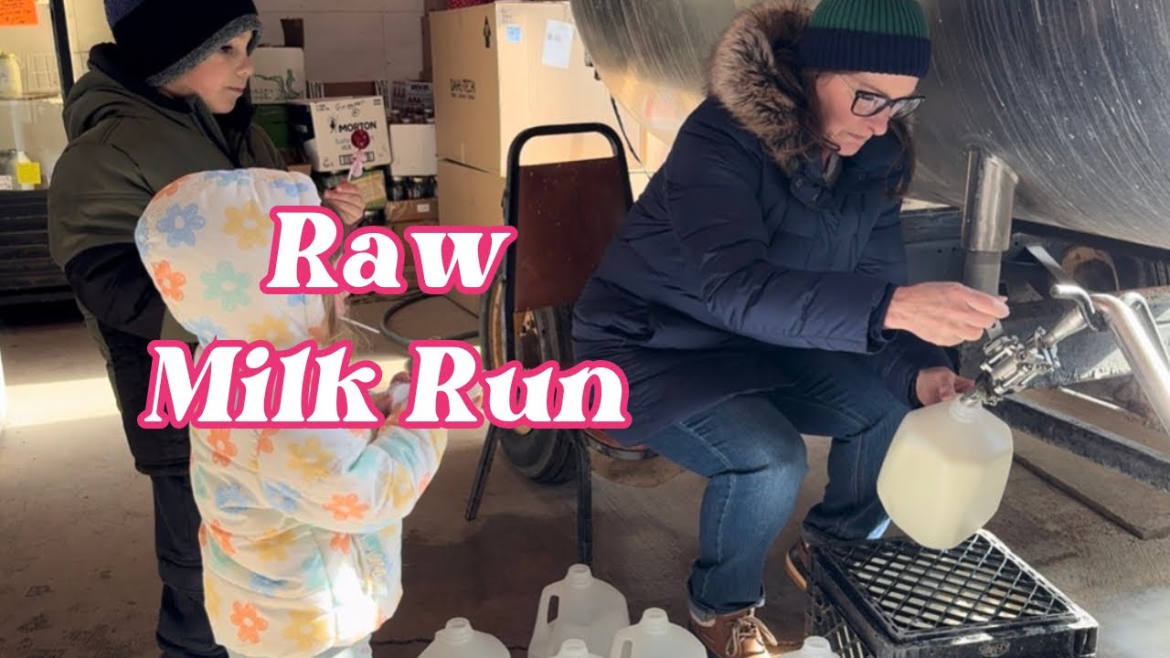 Our Monthly Raw Milk Run | Cozy Farm Store Vlog in Wisconsin