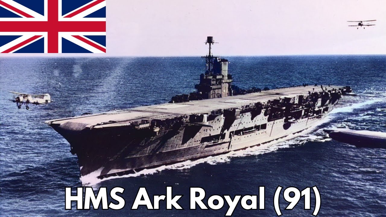 HMS Ark Royal: The Carrier That Redefined Naval Warfare and Met a Tragic End
