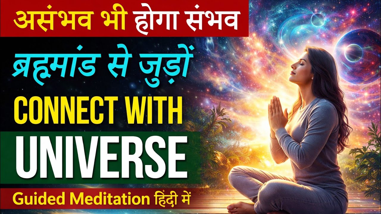 Cosmic Energy Meditation | Universe से जुड़कर तनाव, डर और नकारात्मकता को छोड़ें