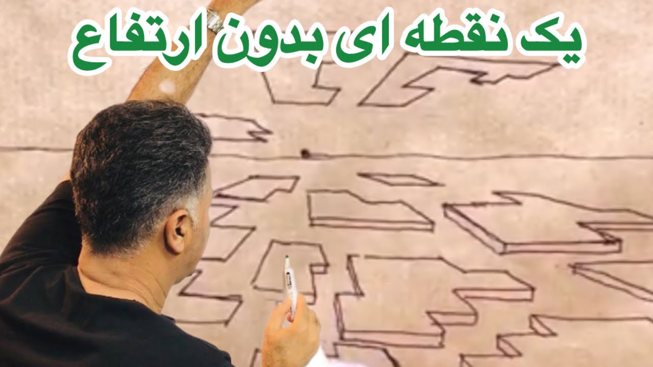 آموزش پرسپکتیو یک نقطه ای بدونه ارتفاع One-point perspective training