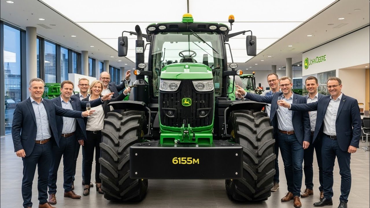 John Deere 6155M Tractor 2026 – Potenza bilanciata e tecnologia intelligente per