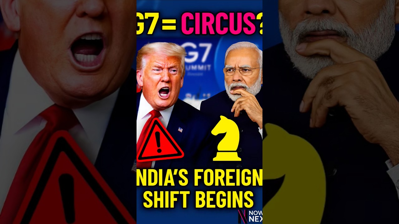 Trump's G7 SHOCKER vs India's Foreign Policy STANCE 