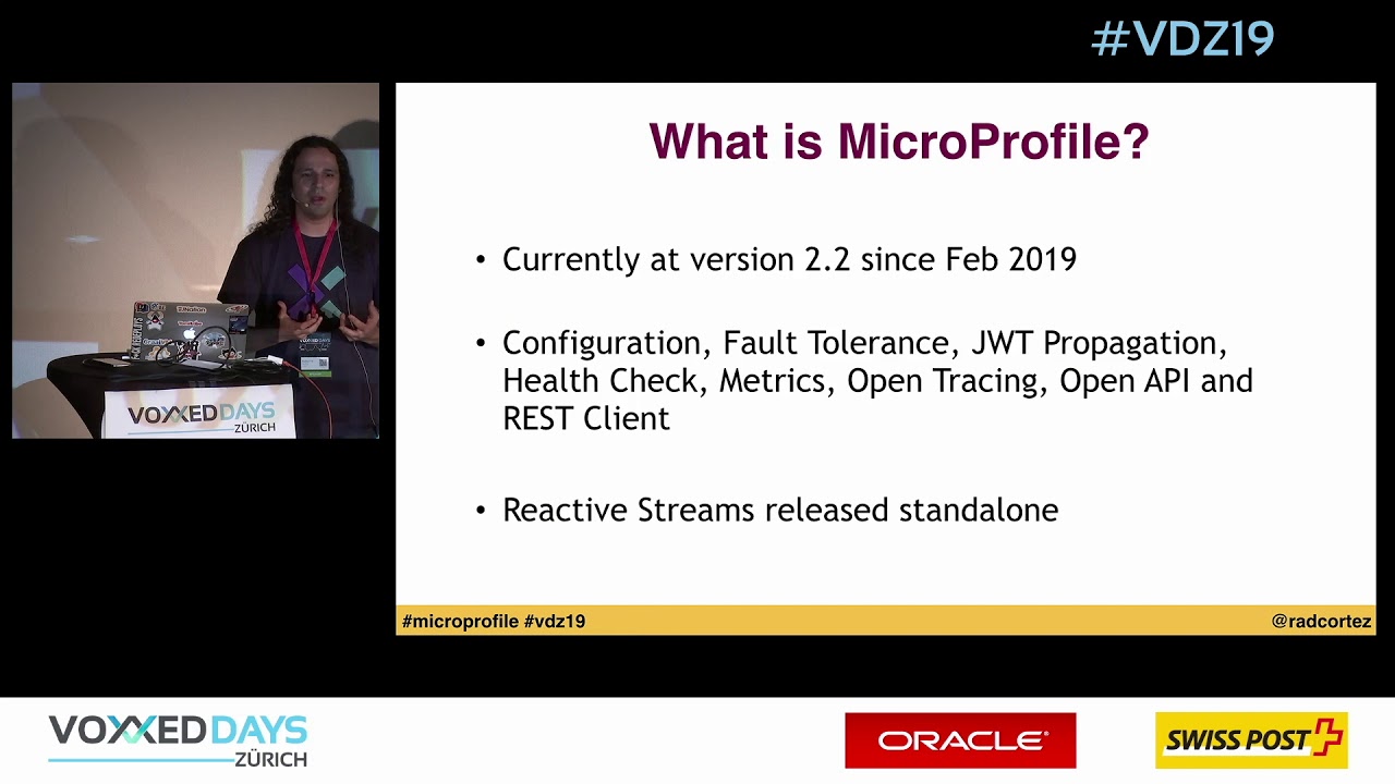 [VDZ19] Lightweight Enterprise Java with MicroProfile by Roberto Cortez