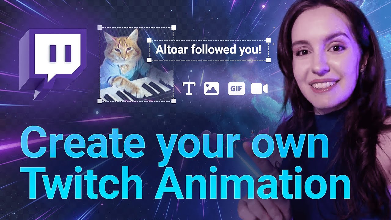 Create your own Stream Animation in 5 Minutes | Guide | Sound Alerts