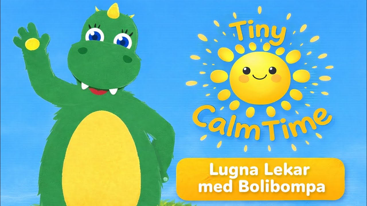 Tiny Calm Time ☀️ Lugna Lekar med Bolibompa | Kurra Gömma, Dans & Ballongräkning