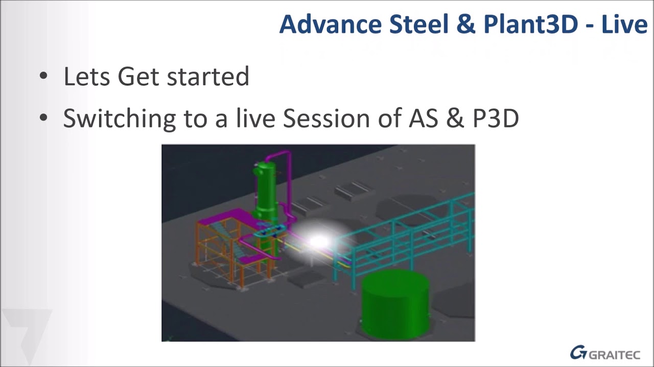 Plant 3D and Advance Steel Collaboration Methods