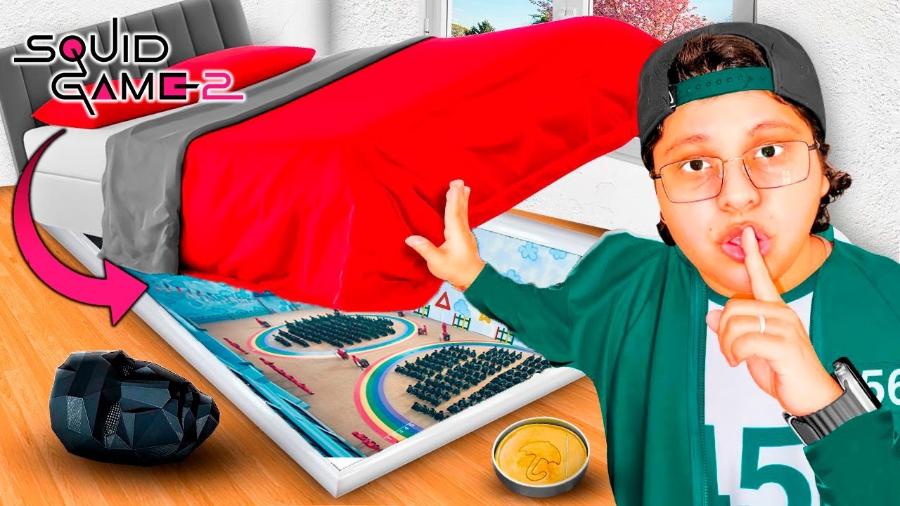 CONSTRUÍ UN CUARTO SECRETO DEL JUEGO DEL CALAMAR QUE NUNCA ENCONTRARÍAS 😱 | Pathofail