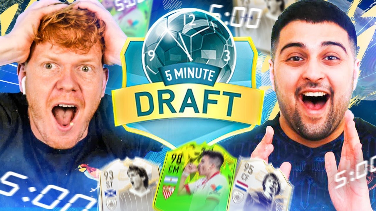 BRAND NEW DISCARDS CONCEPT!! 5 MINUTE FUT DRAFT VS @ThisIsFg - FIFA 21 ULTIMATE TEAM