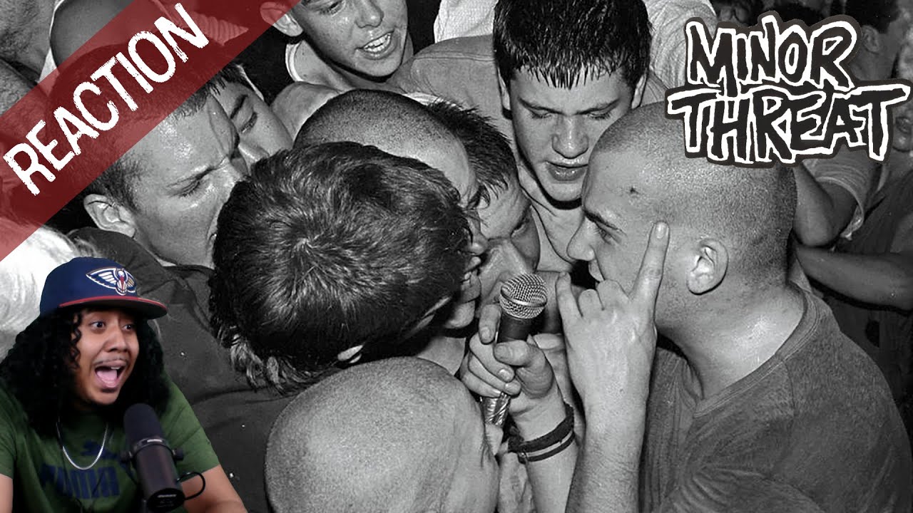 Hip-Hop Head's First Time Reaction to MINOR THREAT - 80's Punk Rock - Old School Moshing/Slam Pit