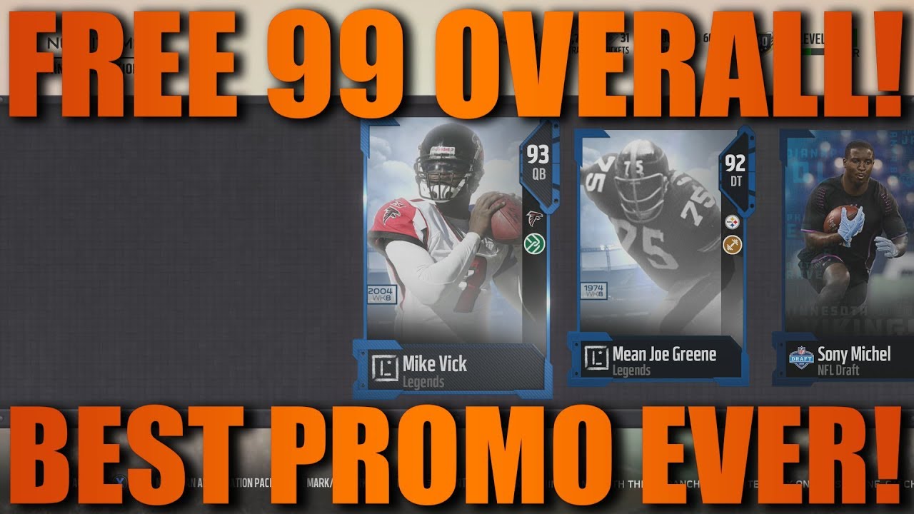 Free 99 Overall and the Best Mut Packs Are Back! Madden 18 Ultimate Team Pack Opening!