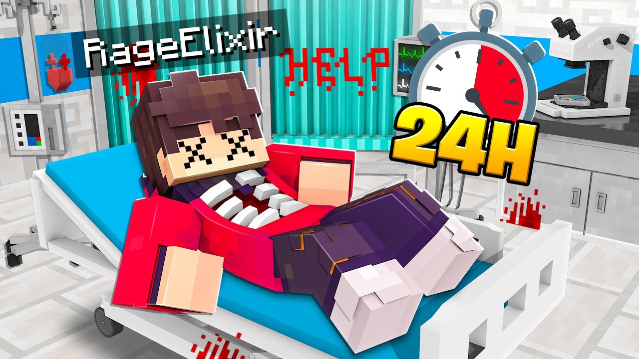 RageElixir Has 24 Hours Left to Live in Minecraft.. *SAD*