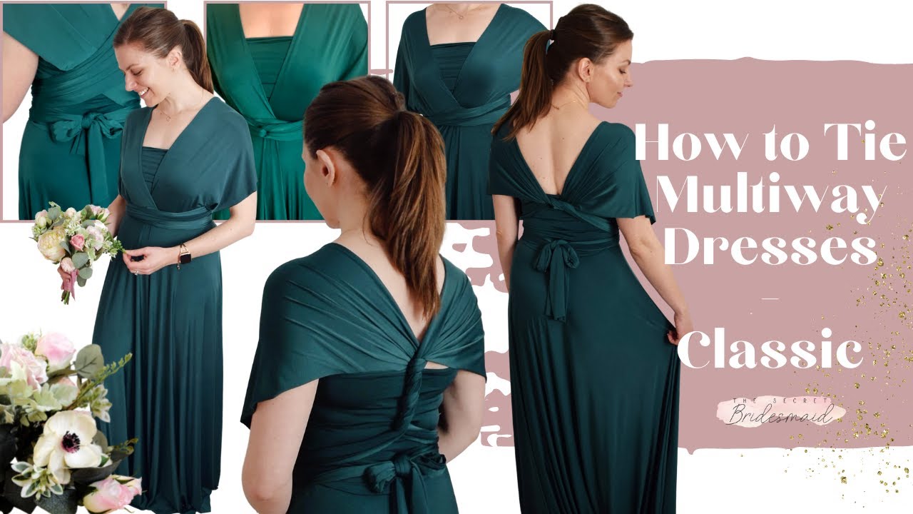 Как завязывать многослойные платья | Классические образы | При участии The Secret Bridesmaid