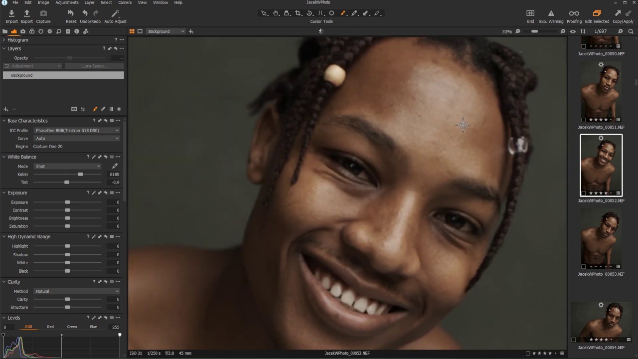 217 Capture One - Pędzel Korygujący | retusz skóry