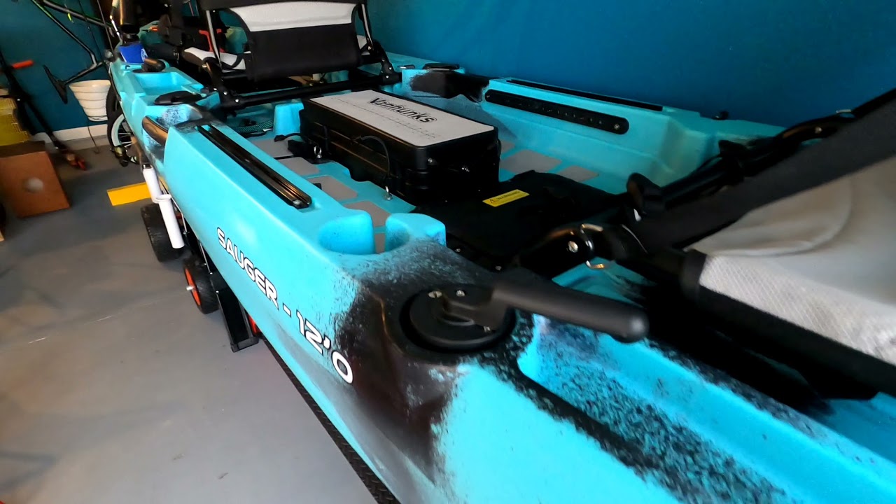 Vanhunks Sauger 12: Quick walk through and review. Kayak Fishing.