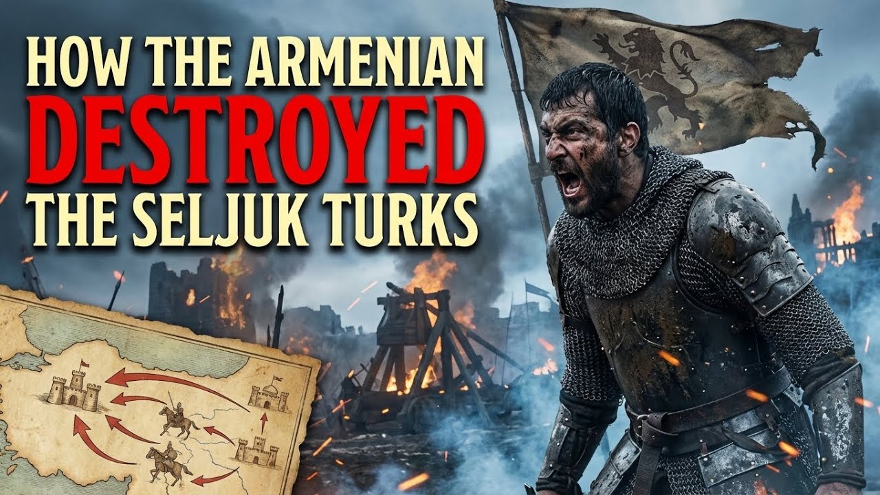 HOW THE ARMENIAN KING DESTROYED THE SELJUK TURKS  | BATTLE OF GARNI