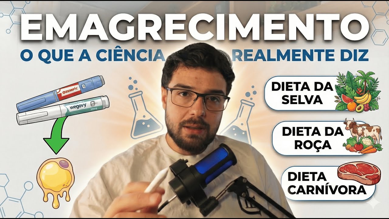 A VERDADE sobre EMAGRECIMENTO saudável: o que a CIÊNCIA realmente diz
