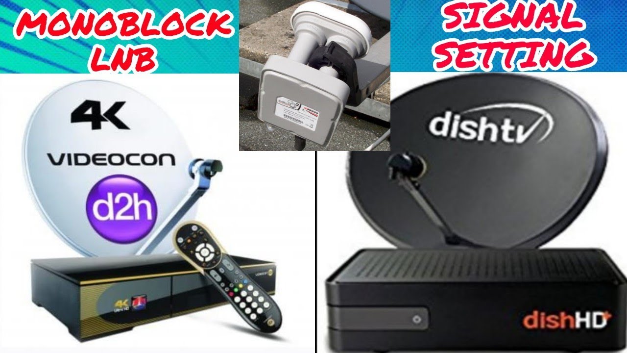 #MONOBLOCK LNB SE DISHTV VIDEOCON SIGNAL SETTING