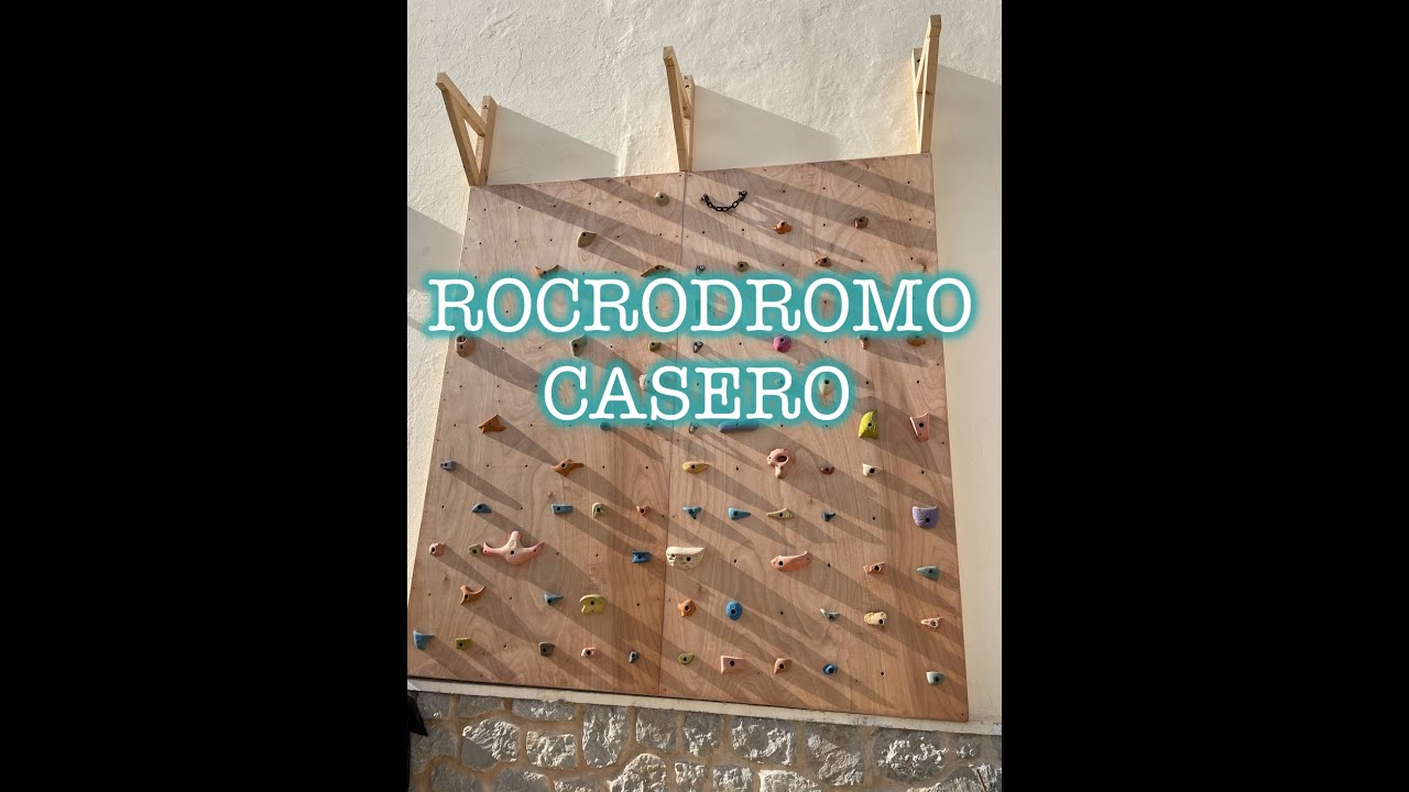 ROCODROMO CASERO EN 3 MINUTOS