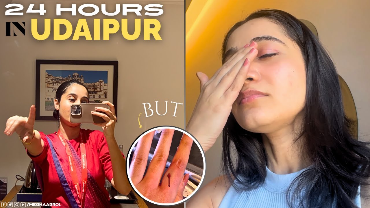 24 Hours in Udaipur | Ultimate Udaipur Layover Vlog | Airindia Cabincrew