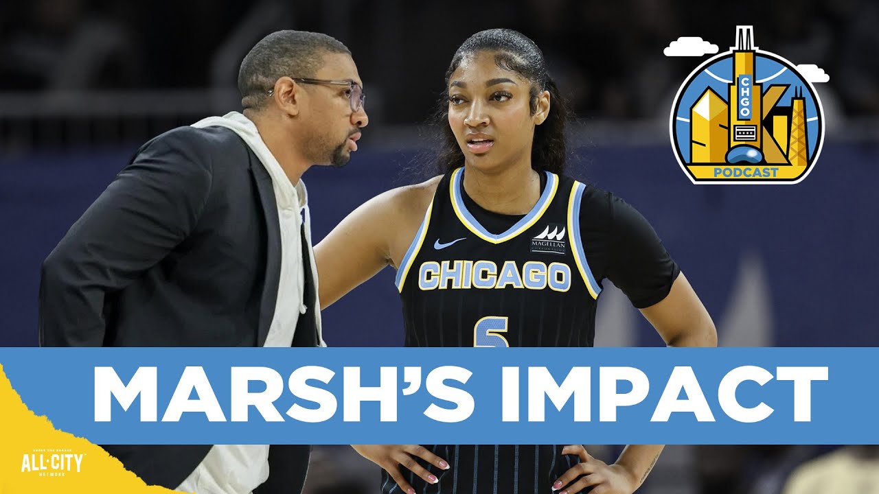 Chicago Sky introduce Tyler Marsh: How will he impact Angel Reese & his new team? | CHGO Sky Podcast