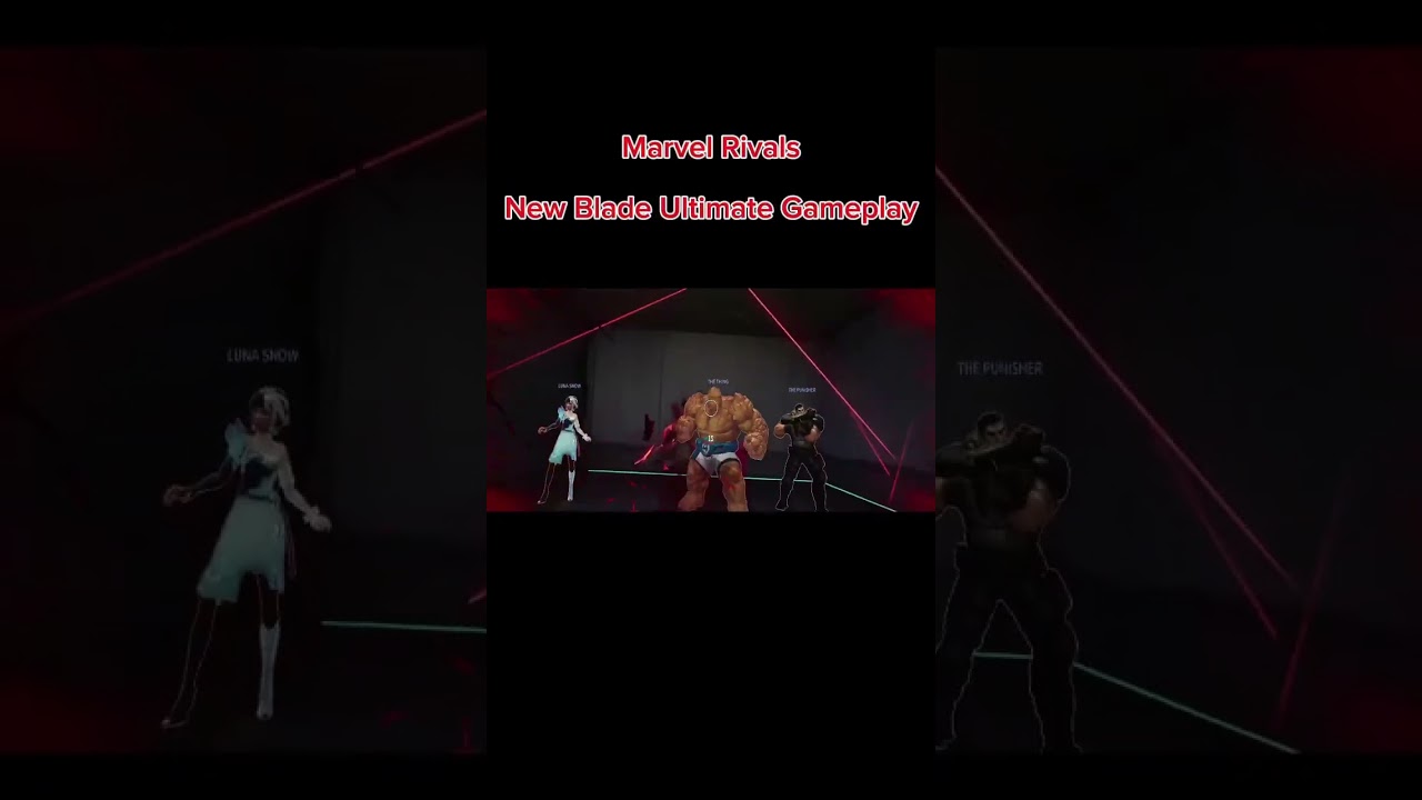 Marvel Rivals Blade’s Ultimate Leaked ⚔️🩸