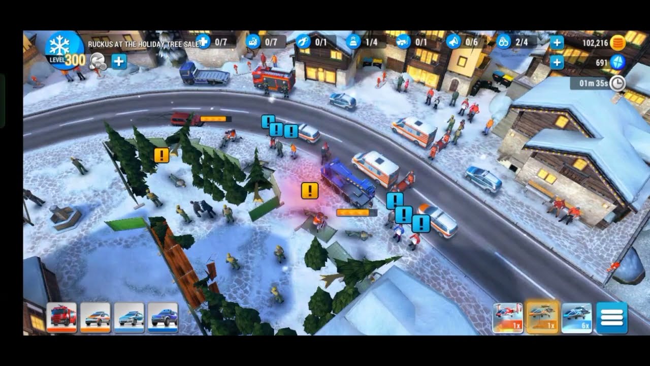 Emergency HQ | Ruckus at the Holiday Tree Sale Gameplay | EMHQ
