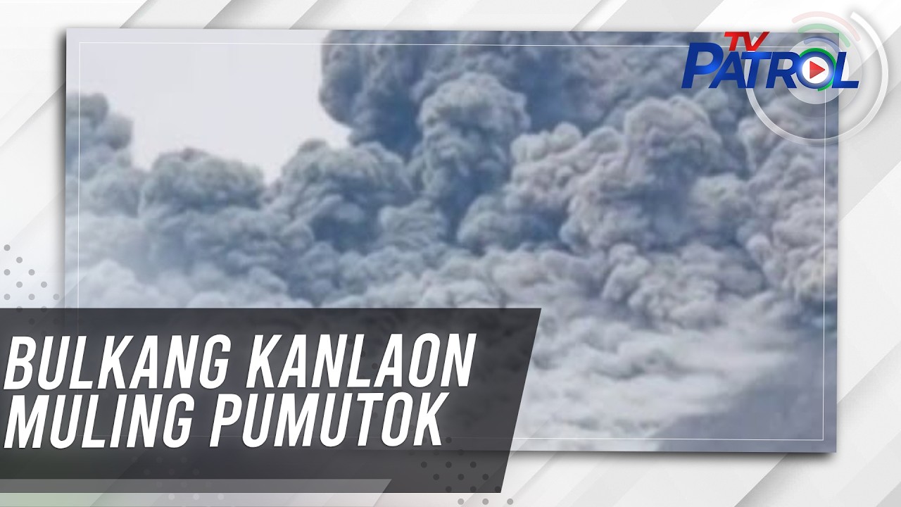 Bulkang Kanlaon muling pumutok | TV Patrol
